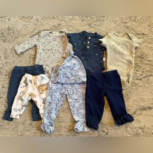 Baby boy bundle sizes nb - 3 months